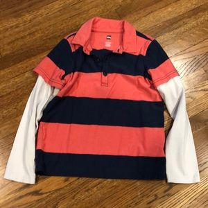 Long sleeve polo